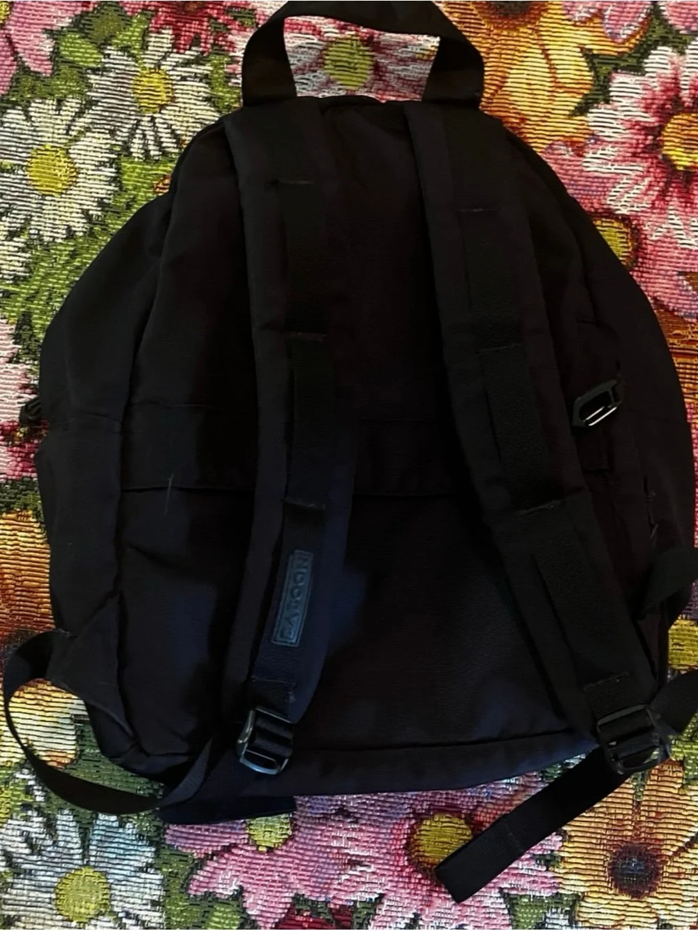 Classic Black Backpack - Unbranded